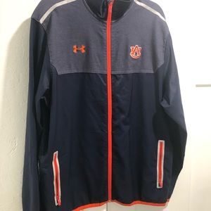 Mens Auburn Basketball Zip Jacket by Under Armour in Like New Condition size XL